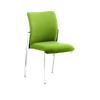 Dynamic Visitor Chair Academy Seat Myrrh Green Without Arms Fabric