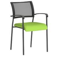 dynamic Brunswick Visitor Chair Fixed Armrest Green 115 kg 550 x 610 x 840 mm