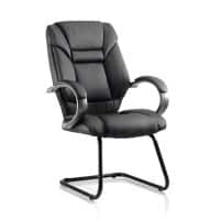 dynamic Galloway Cantilever Chair Fixed Armrest Black 115 kg 670 x 730 x 1,035 mm