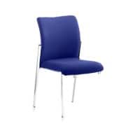 Dynamic Visitor Chair Academy Seat Stevia Blue Without Arms Fabric