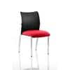 Dynamic Visitor Chair Academy Seat Bergamot Cherry Without Arms