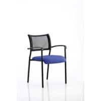 dynamic Brunswick Visitor Chair Fixed Armrest Blue 115 kg Brunswick 550 x 610 x 840 mm