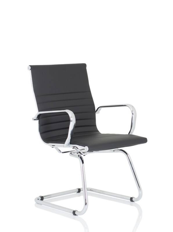 dynamic Nola Visitor Chair Fixed Armrest Black 120 kg Nola 595 x 650 x 925 mm