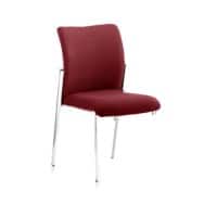 Dynamic Visitor Chair Academy Seat Ginseng Chilli Without Arms Fabric