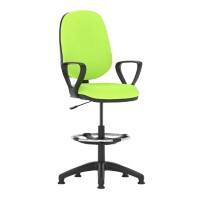 dynamic Eclipse I Operator Chair Permanent Contact Fixed Armrest Green 120 kg Eclipse I 600 x 600 x 1,010 mm