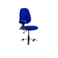 Dynamic Permanent Contact Backrest Task Operator Chair Loop Arms Eclipse I Stevia Blue Seat Without Headrest High Back