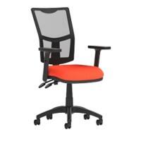 dynamic Eclipse II Operator Chair Permanent Contact Mesh Fabric Height-Adjustable Armrest Black, Blue 120 kg Eclipse II 600 x 600 x 970 mm