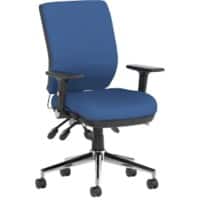 dynamic Stevia Operator Chair Synchro Tilt Fabric Height-Adjustable Armrest Blue 110 kg Chiro 650 x 590 x 900 mm