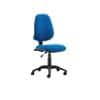 Dynamic Permanent Contact Backrest Task Operator Chair Without Arms Eclipse I Blue Seat Without Headrest High Back