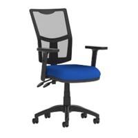 dynamic Eclipse II Operator Chair Permanent Contact Mesh Fabric Height-Adjustable Armrest Black, Blue 120 kg Eclipse II 600 x 600 x 970 mm