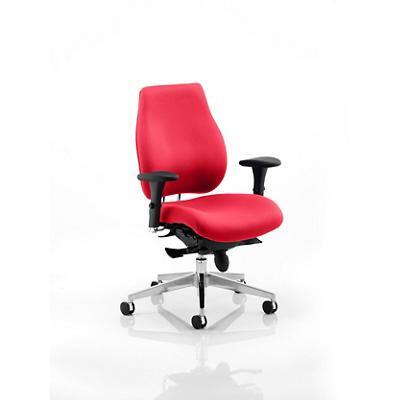 Dynamic Synchro Tilt Posture Chair Multi-Functional Arms Chiro Plus Bergamot Cherry Seat Optional Headrest High Back
