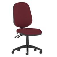 Dynamic Permanent Contact Backrest Task Operator Chair Without Arms Eclipse Plus II Ginseng Chilli Seat Without Headrest High Back