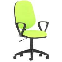 dynamic Eclipse I Operator Chair Permanent Contact Fabric Fixed Armrest Green 120 kg Eclipse I 600 x 600 x 1,010 mm