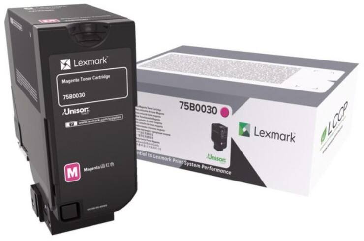 Lexmark Original Toner Cartridge 75B0030 Magenta
