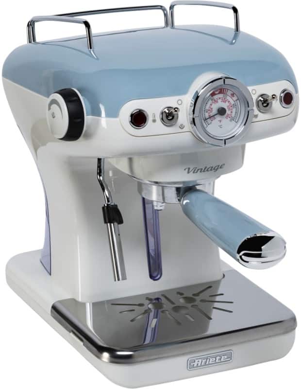 Ariete Vintage 1389 Espresso Coffee Machine 0.9L Blue