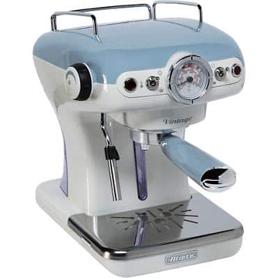 Ariete Vintage 1389 Espresso Coffee Machine 0.9L Blue