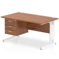 Dynamic Desk Impulse MI002022 Brown 1400 mm (W) x 800 mm (D) x 730 mm (H)