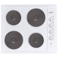 Statesman 4 Zone ESH630WH Electric Hob Overheat Protection Metal White