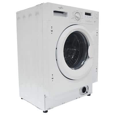 Statesman Built-In BIW0714 Washing Machine 16 Wash Programs, 1400 rpm Metal White