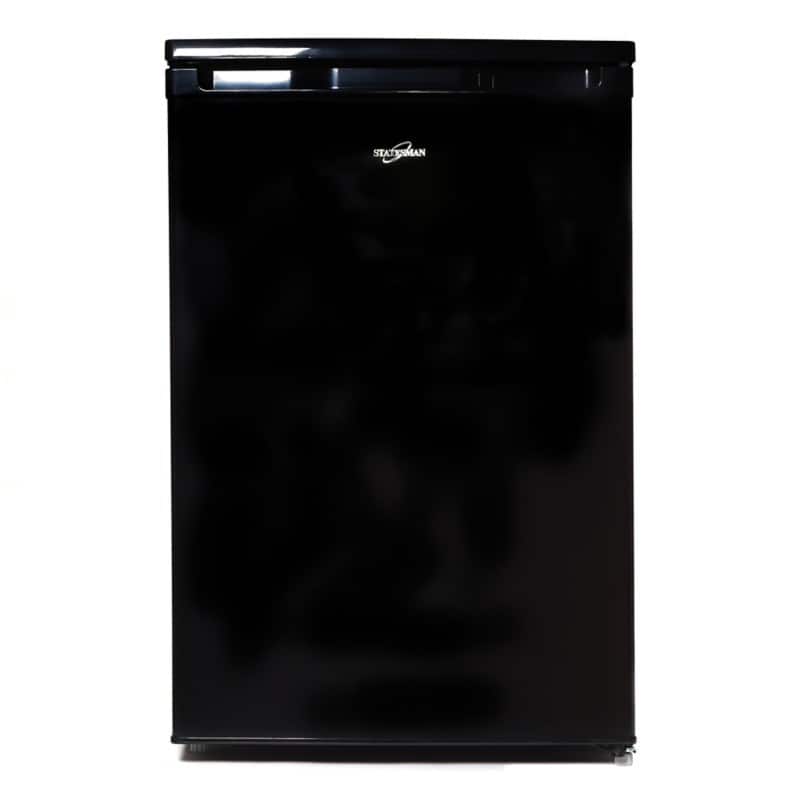 Statesman Under Counter R155B Fridge 113 L Energy Rating F Black