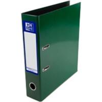 OXFORD Classy Lever Arch File A4 70 mm Dark Green 2 ring Board, Paper High-Glossy