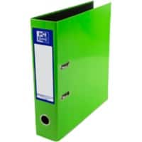 OXFORD Classy Lever Arch File A4 70 mm Light Green 2 ring Board, Paper High-Glossy