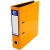 OXFORD Classy Lever Arch File A4 70 mm Orange 2 ring Board, Paper High-Glossy