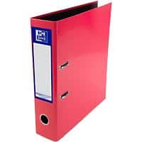 OXFORD Classy Lever Arch File A4 70 mm Pink 2 ring Board, Paper High-Glossy