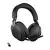 Jabra Evolve2 85 MS Wireless Stereo Headset Over-the-head Noise Cancelling Bluetooth, 3.5mm Jack Male, USB Type-A with Microphone Black