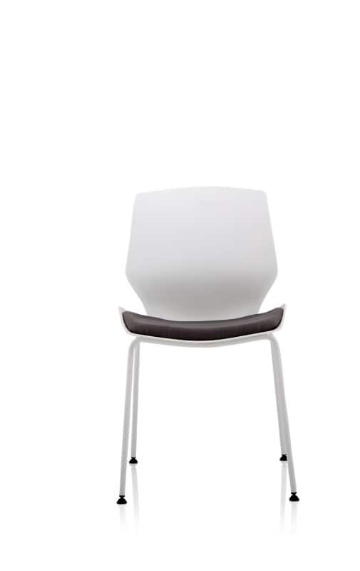 Dynamic Visitor Chair Florence Seat Dark Grey Without Arms Fabric