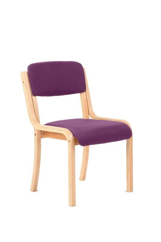 dynamic Madrid Visitor Chair Purple 115 kg 530 x 560 x 855 mm