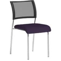dynamic Brunswick Visitor Chair Purple 115 kg 550 x 610 x 840 mm