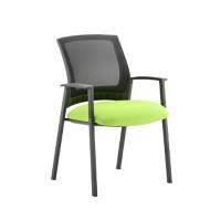 dynamic Metro Visitor Chair Fixed Armrest Green 115 kg Metro 600 x 510 x 870 mm