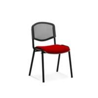 dynamic ISO Stacking Chair Bergamot Cherry 110 kg 535 x 410 x 820 mm Pack of 4