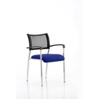 dynamic Brunswick Visitor Chair Fixed Armrest Blue 115 kg Brunswick 550 x 610 x 840 mm