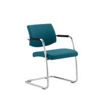 dynamic Havanna Visitor Chair Fixed Armrest Maringa Teal 115 kg Havanna 560 x 660 x 840 mm
