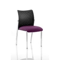Dynamic Visitor Chair Academy Seat Tansy Purple Without Arms