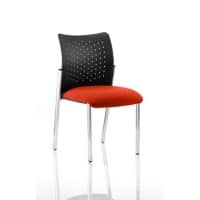 dynamic Academy Visitor Chair Without Armrest Seat Tabasco Orange 500 x 570 x 870 mm