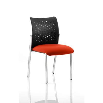 dynamic Academy Visitor Chair Without Armrest Seat Tabasco Orange 500 x 570 x 870 mm