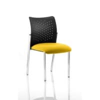 dynamic Academy Visitor Chair Canary Yellow 500 x 570 x 870 mm