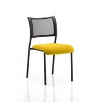 dynamic Brunswick Visitor Chair Canary Yellow 115 kg 550 x 610 x 840 mm