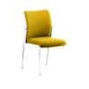 Dynamic Visitor Chair Academy Seat Senna Yellow Without Arms Fabric