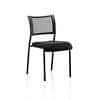 Dynamic Visitor Chair Brunswick Seat Black Without Arms Fabric Black