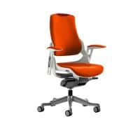 Dynamic Synchro Tilt Executive Chair Height Adjustable Arms Zure Tabasco Red Seat With Headrest High Back