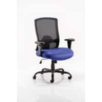 dynamic Portland Heavy Duty Chair Basic Tilt Fabric Height-Adjustable Armrest Blue 205 kg Portland HD 750 x 710 x 1,050 mm