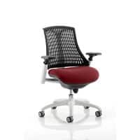 dynamic Flex Operator Chair Synchro Tilt Fabric Height-Adjustable Armrest Red 110 kg Flex 690 x 680 x 945 mm