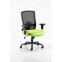 Dynamic Tilt & Lock Heavy Duty Chair Height Adjustable Arms Portland HD Myrrh Green Seat Without Headrest High Back