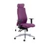 Dynamic Independent Seat & Back Posture Chair Height Adjustable Arms Onyx Ergo Tansy purple Seat With Adjustable Headrest High Back