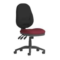 Dynamic Independent Seat & Back Task Operator Chair Without Arms Eclipse Plus XL III Ginseng Chilli Seat Without Headrest High Back