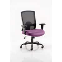 dynamic Portland Heavy Duty Chair Basic Tilt Fabric Height-Adjustable Armrest Purple 125 kg Portland HD 750 x 710 x 1,050 mm
